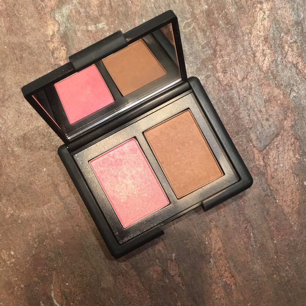 NARS Blush/bronzer Duo - Orgasm & Laguna mini